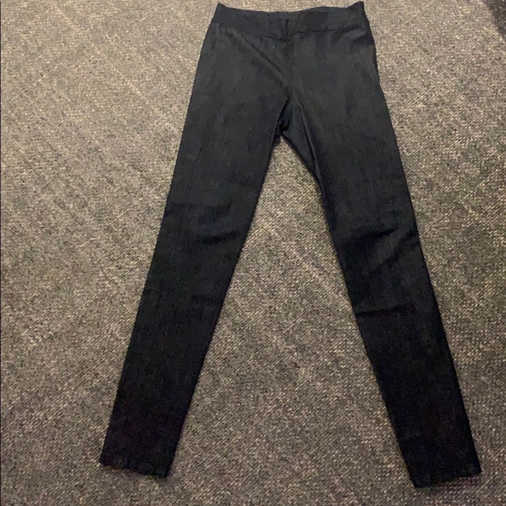 The Row Denim Leggings Straight Leg